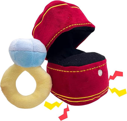 Diamond Ring Case, Stuffed Pet Chew Soft Pet Supplies Dog Toy