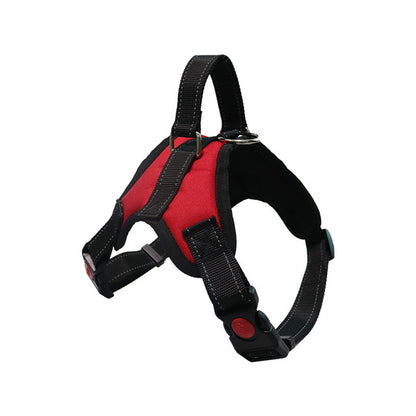 Adjustable Dog Harness & Reflective Leash Set