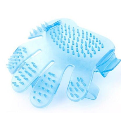 Pet finger grooming brush massage, hand brush cat, dog bath brush beauty, pet cleaning supplies wholesale